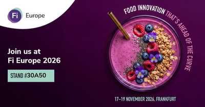 Meet us at Food Ingredients Europe, Booth 30A50
