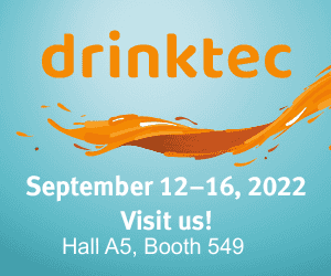 DRINKTEC 2022: Besuchen Sie MÜNZING am Stand 549 in Halle A5