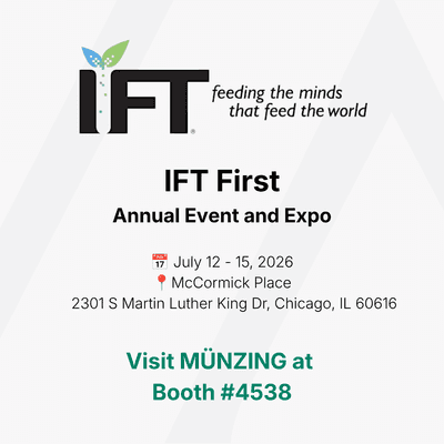 Meet us at IFT First Chicago, Booth #4538