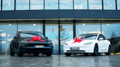 Auslieferung des 100. Tesla für unsere Firmenflotte