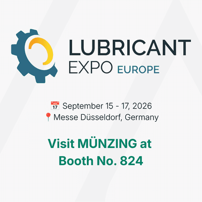 Meet us at Lubricants Expo Europe, Booth #824